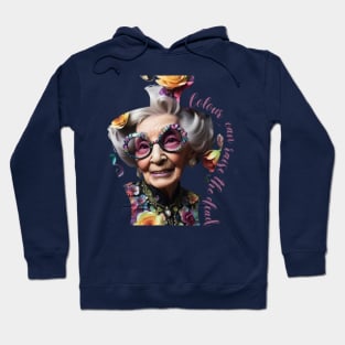 Iris Apfel fashionista Hoodie